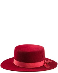 Chapeau en laine rouge CA4LA