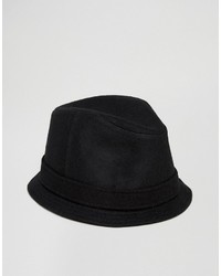 Chapeau noir Asos