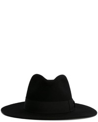 Chapeau noir Saint Laurent