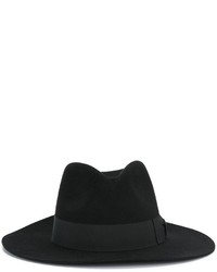 Chapeau noir Saint Laurent