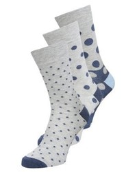 Chaussettes á pois grises Zalando Essentials