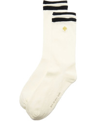 Chaussettes beiges Kate Spade
