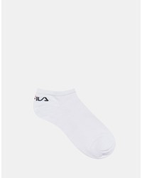 Chaussettes blanches Fila