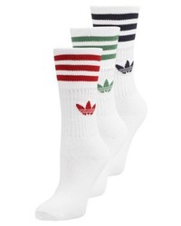 Chaussettes blanches adidas