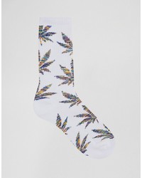 Chaussettes blanches HUF