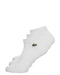 Chaussettes blanches Lacoste