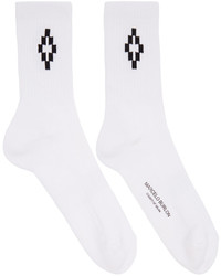 Chaussettes blanches Marcelo Burlon County of Milan