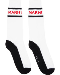 Chaussettes blanches Marni