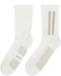 Chaussettes blanches Rick Owens