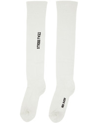 Chaussettes blanches Rick Owens