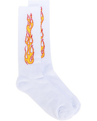 Chaussettes blanches Palm Angels