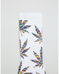 Chaussettes blanches HUF