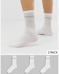 Chaussettes blanches Reebok