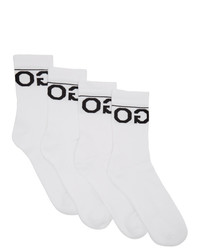 Chaussettes blanches Hugo