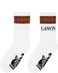 Chaussettes blanches Lanvin