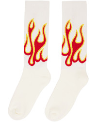 Chaussettes blanches Palm Angels