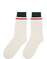 Chaussettes blanches Gucci
