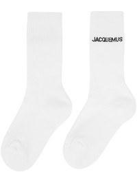Chaussettes blanches Jacquemus