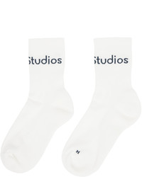 Chaussettes blanches Acne Studios