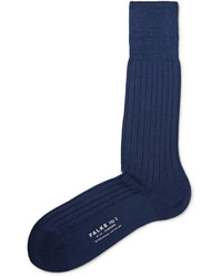 Chaussettes bleu marine Falke