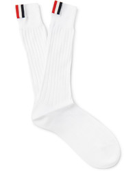 Chaussettes bleu marine Thom Browne