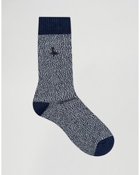 Chaussettes bleues Jack Wills