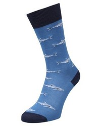 Chaussettes bleues Jimmy Lion