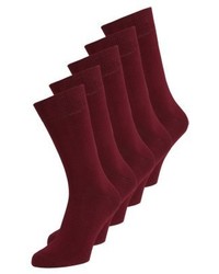 Chaussettes bordeaux Zalando Essentials