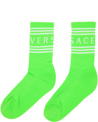 Chaussettes chartreuses Versace