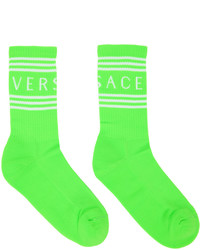 Chaussettes chartreuses Versace