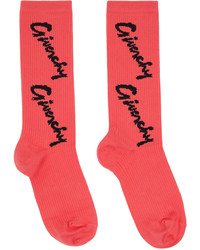 Chaussettes fuchsia Givenchy