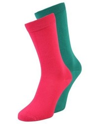 Chaussettes fuchsia Pantone