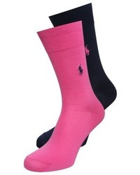 Chaussettes fuchsia Ralph Lauren