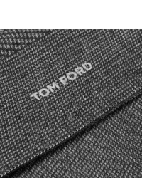 Chaussettes gris foncé Tom Ford