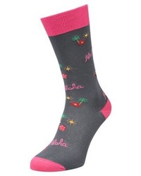 Chaussettes gris foncé Jimmy Lion
