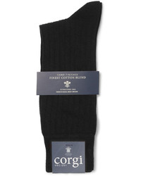 Chaussettes gris foncé Corgi