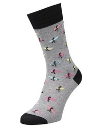 Chaussettes grises Jimmy Lion