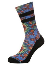 Chaussettes imprimées multicolores Stance