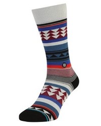 Chaussettes imprimées multicolores Stance