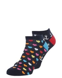 Chaussettes imprimées multicolores Unabux