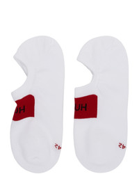 Chaussettes invisibles blanches Hugo