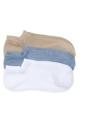 Chaussettes invisibles bleu clair