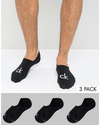 Chaussettes invisibles noires Calvin Klein