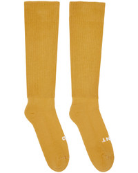 Chaussettes jaunes Rick Owens