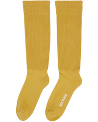 Chaussettes jaunes Rick Owens
