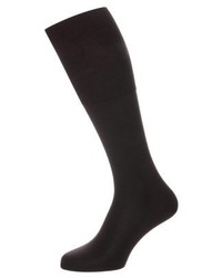 Chaussettes marron foncé Falke