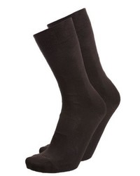 Chaussettes marron foncé Falke