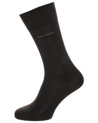 Chaussettes marron foncé Hugo Boss