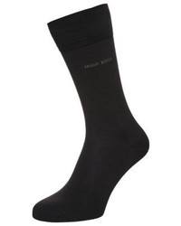 Chaussettes marron foncé Hugo Boss