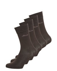 Chaussettes marron foncé s.Oliver